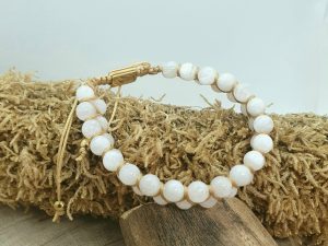 Bracelet Pierre de Lune Double