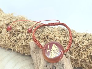 Bracelet Cornaline Arbre de Vie