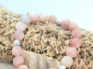 Bracelet Pierre de Soleil Perle 8mm