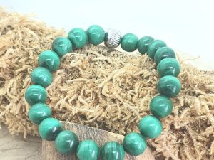Bracelet Malachite 8mm