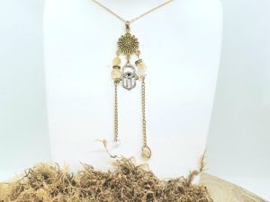 Collier Citrine Main Fatma
