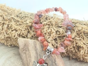 Bracelet Cornaline Ange