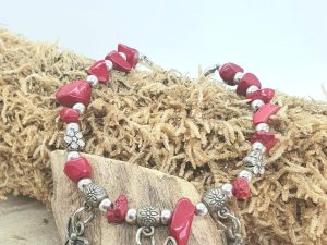 Bracelet Cornaline Papion