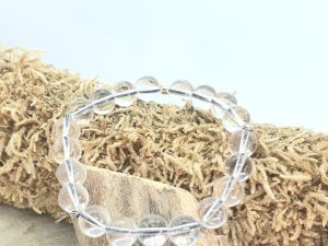 Bracelet Cristal de Roche 8mm
