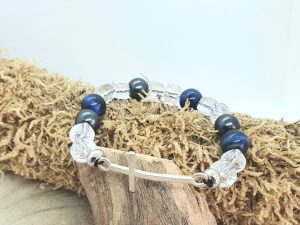 Bracelet Cristal de Roche Croix