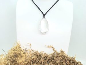 Collier Cristal de Roche Goutte