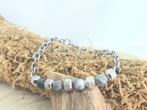 Bracelet Labradorite Chaine