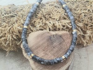 Bracelet Labradorite Chic Gris