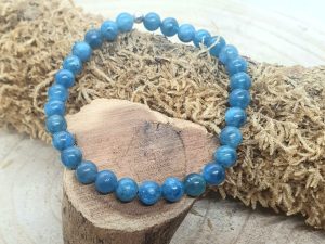 Bracelet Apatite Bleu 6mm