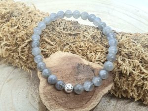 Bracelet Labradorite Oeil 6mm