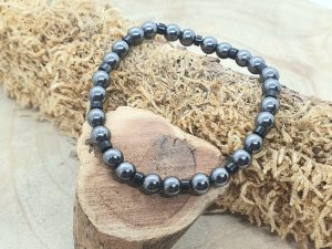 Bracelet Hématite & Onyx