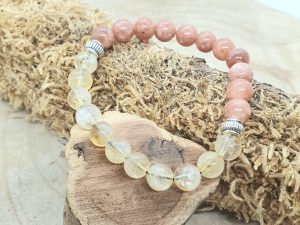 Bracelet Pierre de Soleil & Citrine