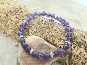 Bracelet Améthyste 6 mm