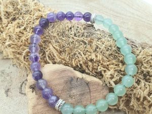 Bracelet Aventurine & Améthyste