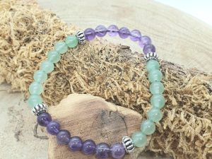 Bracelet Aventurine & Améthyste