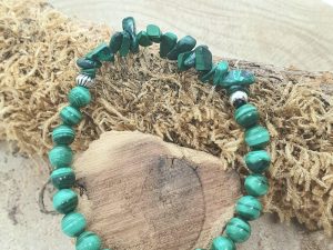 Bracelet Malachite Perle & Baroque