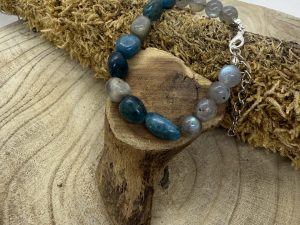 Bracelet Apatite & Labradorite
