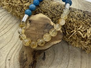 Bracelet Apatite & Citrine