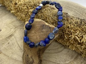 Bracelet Lapis-Lazuli & Cailloux