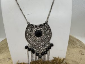 Collier Onyx Rétro