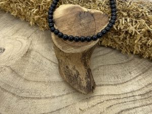 Bracelet en Onyx 4mm