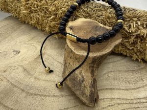 Bracelet Shamballa Onyx 6mm
