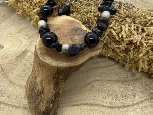 Bracelets Onyx Perle & Broque