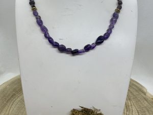 Collier Grenat & Améthyste