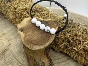 Bracelet Shamballa Howlite