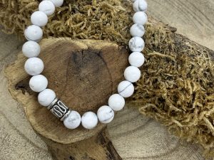 Bracelet Howlite 6mm