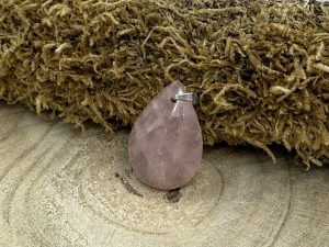 Pendentif Quartz rose