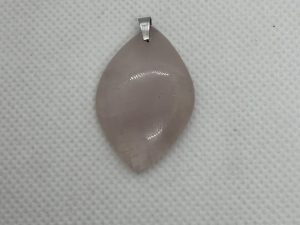 Pendentif Quartz Rose