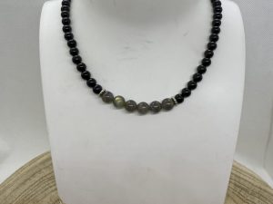 Collier Spinelle & Labradorite