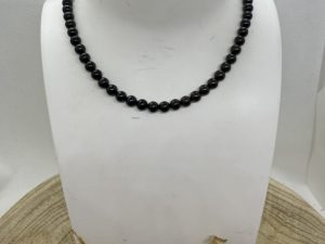 Collier Spinelle Noir
