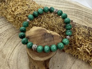 Bracelet Malachite 8mm
