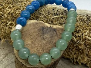 Bracelet Aventurine & Apatite Bleu