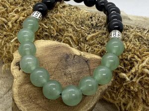 Bracelet Aventurine & Onyx