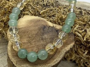 Bracelet Aventurine & Citrine