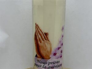 Bougies nous prions pour la guérison