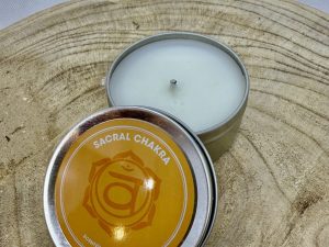 Bougie chakra sacrée