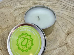 Bougies chakra du cœur