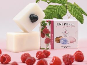 Savon Framboise Pierre Naturelle