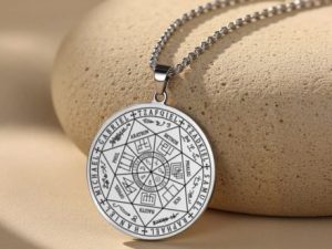 Collier sceau des 7 Archanges Argentés