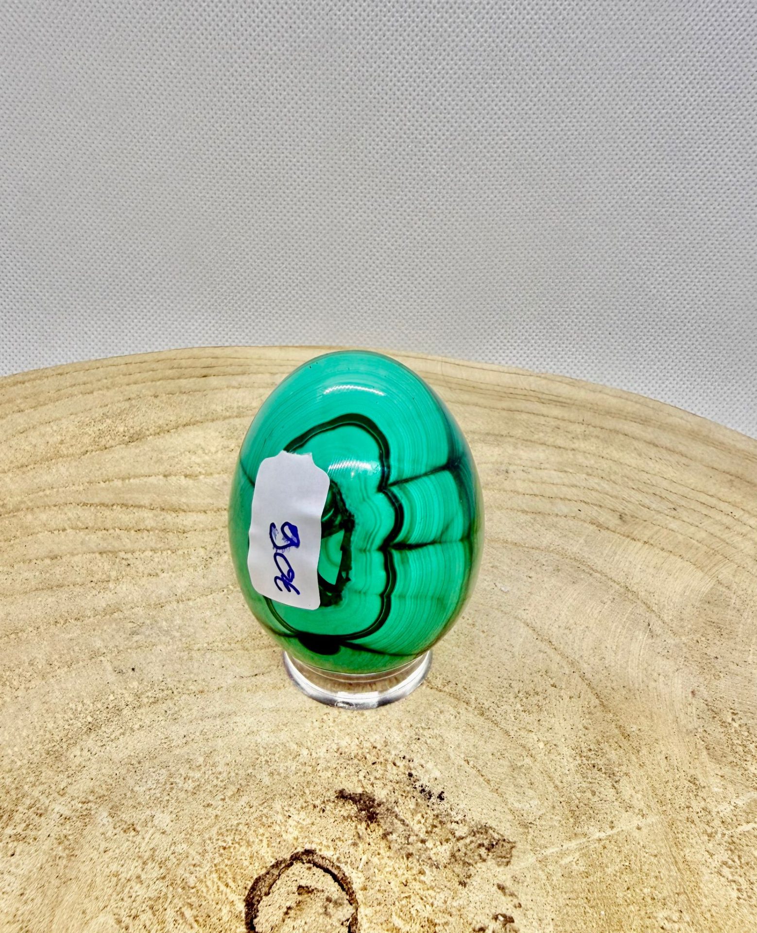 oeuf en malachite 160gr – Image 2