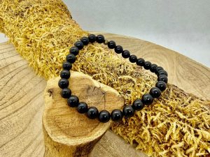 Bracelet Tourmaline Noir 6mm