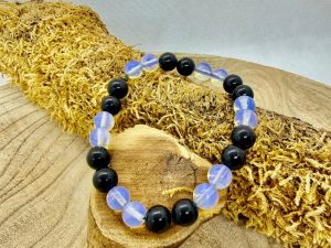 Bracelet tourmaline et opaline