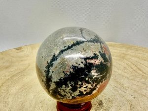 Sphère rhodonite 406gr