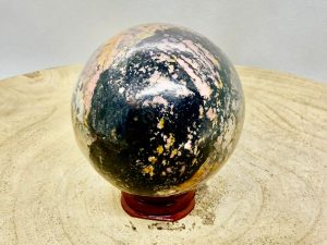 Sphère rhodonite 392gr